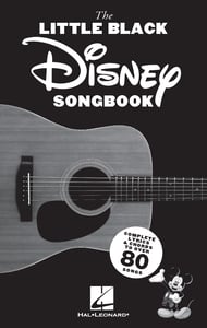 cover The Little Black Disney Songbook piano sheet music cover